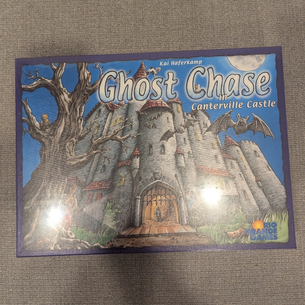 Ghost Chase Family Kids Race Board Game Rio Grande Games NIB